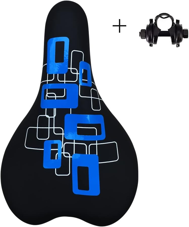 Soeenaper Kids Bike Seat for 14 16 18 20 24 Inch Child Replacement Saddle for Girls Boys 6010 - Image 2